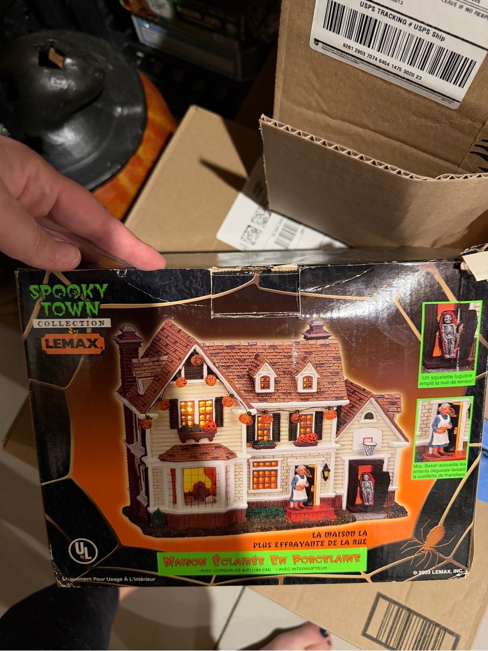 Lemax Spookiest House on the Block